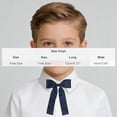 thumbnail image 3 of Odeerbi Niños Niñas Pre-Atado Corbata Elástica Corbata Cuello Bowknot Accesorio de Uniforme Escolar, 3 of 6