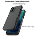 thumbnail image 3 of For Motorola Moto G 5G /G Play 5G 2024 Case, 2 in 1 Phone Case for Moto G 5G /G Play 5G 2024,Takfox Shockproof Protection Heavy Duty Armor Hard Plastic & Rubber Rugged Full Body Bumper Cover-Black, 3 of 14