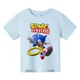 thumbnail image 3 of Camiseta de Sonic para niños, camisetas con estampado para niños, camiseta de algodón Harajuku para niños, camiseta de manga corta de verano para niñas, camisetas de dibujos animados para bebés, 3 of 5