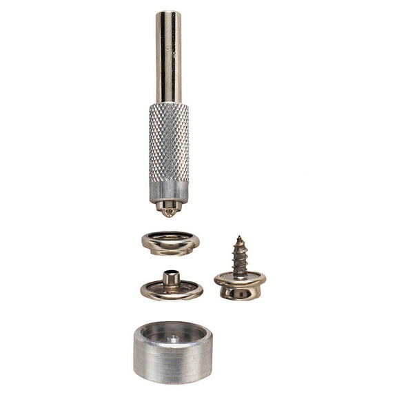 General Tools 1267 Screw Snap Fastener Kit with 6 Fasteners