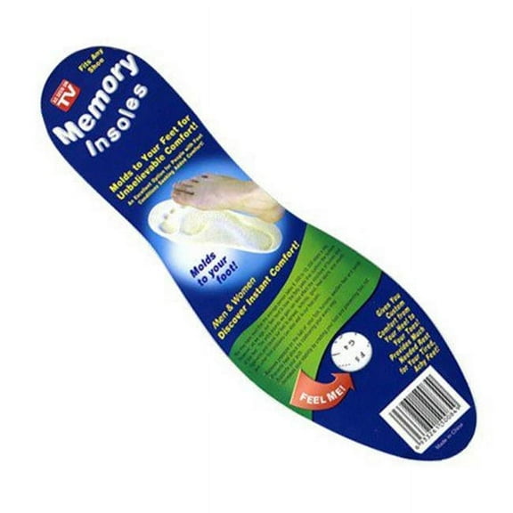 Memory Foam Insoles White