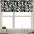 thumbnail image 3 of Ambesonne Spaceship Valance & Curtain, Space Exploration, 55"x45", Multicolor, 3 of 6