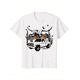 thumbnail image 1 of [Western T-shirt] Casual Western Letter Printed Round Neck T-shirt | Women's Short Sleeved, Women's Clothing, 1 of 6