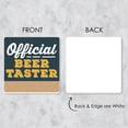 thumbnail image 6 of Big Dot of Happiness Cheers and Beers - Funny Beer Party Decorations - Drink Coasters - Set of 6, 6 of 8