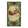 thumbnail image 2 of Aodebiao Rideau de Porte de Noël Décorations Imperméable Polyester Scène des Fêtes Toile de Fond Réutilisable Décoration Suspendue pour Porte pour Maison Vitrine Fête Festive Saisonnière Décoration Intérieure Extérieure, 2 of 5