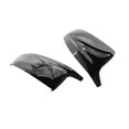 thumbnail image 4 of Abody Left and Right Rear View Mirror Cover Glossy Black Replacement for X5 E70 X6 E71, 4 of 7