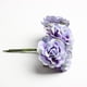 thumbnail image 3 of 6 Cabezas 3 Cm / 4 Cm / 5 Cm Seda Rosa Estambre Artificial Ramo de Flores para Scrapbooking Boda Decorativa Bricolaje Artesanía Flores Ramo Violeta, 3 of 9
