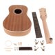 thumbnail image 1 of 1 de Bricolaje para Guitarra Único para Hombres Mujeres Guitarristas Familiares de 23 pulgadas Baoblaze Ukelele inacabado, 1 of 8