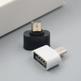 thumbnail image 6 of USB 2.0 A to MicroUSB Type C OTG Adapter Enables Direct Connection of Flash Drive Keyboards Mouse, 6 of 7