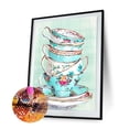 thumbnail image 1 of Cuadros Decorativos Pintura de diamante 5D Taza de taladro redonda completa de diamantes de imitación Tmvgtek embutido en tela, 1 of 9