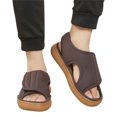 thumbnail image 1 of Sandalias diabéticas unisex cómodas para mujeres (café 46-47), 1 of 9