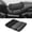 Black, variant on 3D Honeycomb Gel Motorcycle Seat Cushion – Summer Ventilation Cool Airflow Breathable Pad for Hot Weather Riding, Shock-Absorbing Pressure Relief Universal Fit Motorbike Cover (Black)