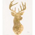 thumbnail image 3 of Pinto, Patricia 15x17 Black Modern Framed Museum Art Print Titled - Gold Deer, 3 of 5