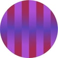 thumbnail image 1 of Ahgly Company Tapis Rond Lavable en Machine Intérieur Transitionnel Rose Profond, 3 Pieds Rond, 1 of 7