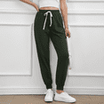 thumbnail image 3 of WQD Women's Jogger Sweatpants with Pockets Comfy Lounge Pants Casual Drawstring Athletic Workout Pajama Pants(Available in Plus Size), 3 of 7