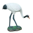 thumbnail image 3 of Outdoor Garden Statue Miniature Sculptures Crane Novelty Free Standing Bird Statues Decoy for Tabletop Lawn Home Swimming Pool Decoration 13cm, 3 of 9
