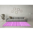 thumbnail image 3 of Ahgly Company Indoor Rectangle Oriental Purple Modern Area Rugs, 7' x 9', 3 of 4