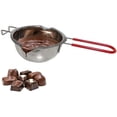 thumbnail image 2 of pot/bol à Fondre de 600 ml - Pot à Fondre avec double Bec - Acier Inoxydable de Haute Qualité - pour Chocolat, Sucre, Beurre et Bougies, avec Poignée Résistante à la Chaleur, 2 of 4
