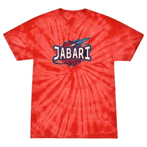 TIE-DYE Rockets Jabari Smith Old School Logo T-shirt
