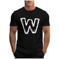 thumbnail image 2 of Tops para hombre, blusas y camisas de cuello redondo y manga corta para hombre, camisetas deportivas informales con estampados a la moda para hombre, blusas de cuello redondo y manga corta, blusas de, 2 of 5