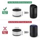 thumbnail image 2 of Filtro de repuesto Smilyan BS-03 True HEPA para purificador de aire PARTU, 2 of 7