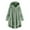 Green, variant on Thick Winter Coats for Women Casual Cute Sherpa Coat Fuzzy Fleece Warm Jackets Button Down Long Sleeve Hooded Jacket Plus Size Loose Home Coats with Pockets