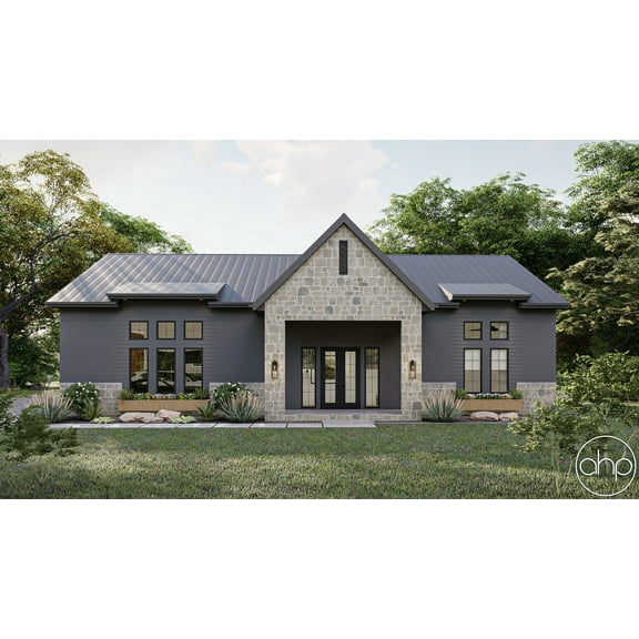 Advanced House Plans: Builder Ready Blueprints | Winslow Pointe 30299 | 1 Story Plan