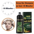thumbnail image 2 of ABBASI & CO Coffee Hair Dye Shampoo - 3 in 1 Herbal Hair Color Shampoo for Men & Women - Nourishes & Protects Hair - Grey/White Coverage Champu Para Canas Mujer 500 ML (Coffee), 2 of 4