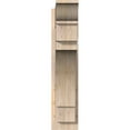 thumbnail image 2 of Ekena Millwork 7 1/2"W x 26"D x 34"H Merced Smooth Traditional Outlooker, Douglas Fir, 2 of 4