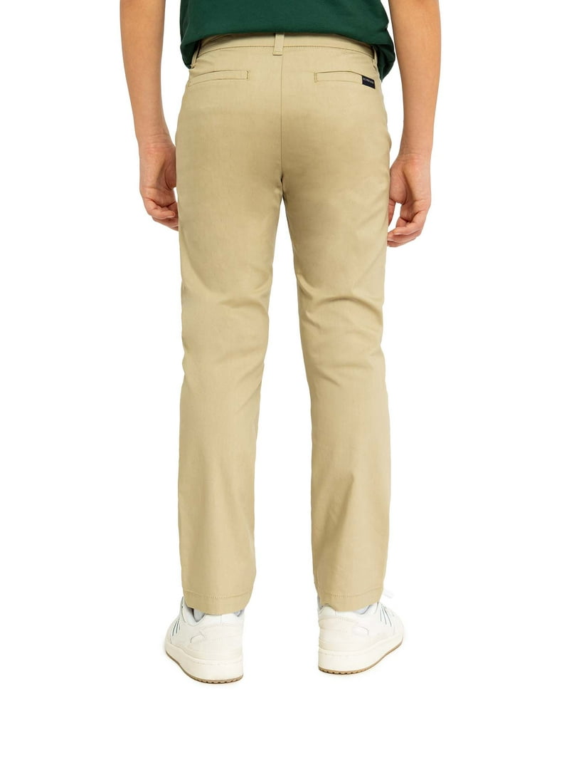 パンツ kolor 2017s/s wo/poly 1tuck slacks size3 U.S. Polo Assn. Boys Stretch Twill 5-Pocket Straight Fit