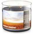 thumbnail image 1 of Bath & Body Works Home Sweater Weather Scented 3 Wick 14.5 Ounce Candle Limited Edition 2017 Fall, 1 of 1
