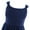 Navy Blue, variant on iiniim Kids Girls Chiffon Sleeveless Pleated Chiffon Dress Princess Birthday Party Formal 4-16