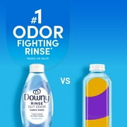 Downy Rinse Out Odor Laundry Rinse, Tackles Tough Odors and Refreshes, Ocean Mist Scent, 25.5 fl oz