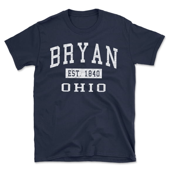 Bryan Ohio Classic Established Men's Cotton T-Shirt