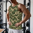 thumbnail image 5 of Logiee Camouflag Print Men's Workout Tank Top,Quick Dry Workout Tank Top,Gym Muscle Tee,Fitness Bodybuilding Sleeveless T Shirt-4X-Large, 5 of 7