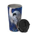 thumbnail image 2 of Balery Blue Heron Floral Garden Pattern Insulated Coffee Travel Mug Stainless Steel Vacuum Coffee Cup Leakproof with Screw Lid Coffee for Hot/Iced Beverage - 500ml, 2 of 8