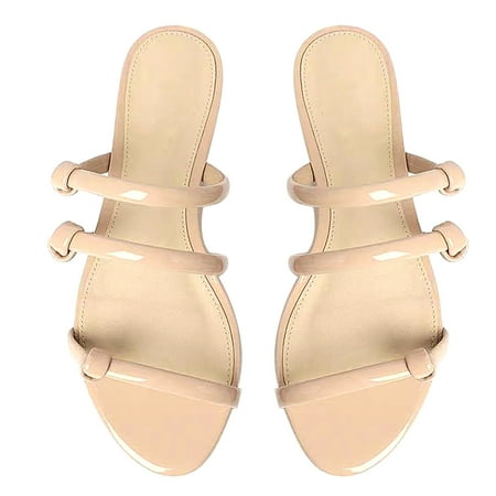 

Flat Shoes Summer Women s Sandals And Slippers Fashion Outdoor Slippers