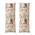thumbnail image 1 of Fotbe Floral Cowboy Boots Funda para Almohada Corporal con Diseño, Funda de Microfibra Ultrasuave de 20x54 Pulgadas, Ropa de Cama Elegante, 1 of 7