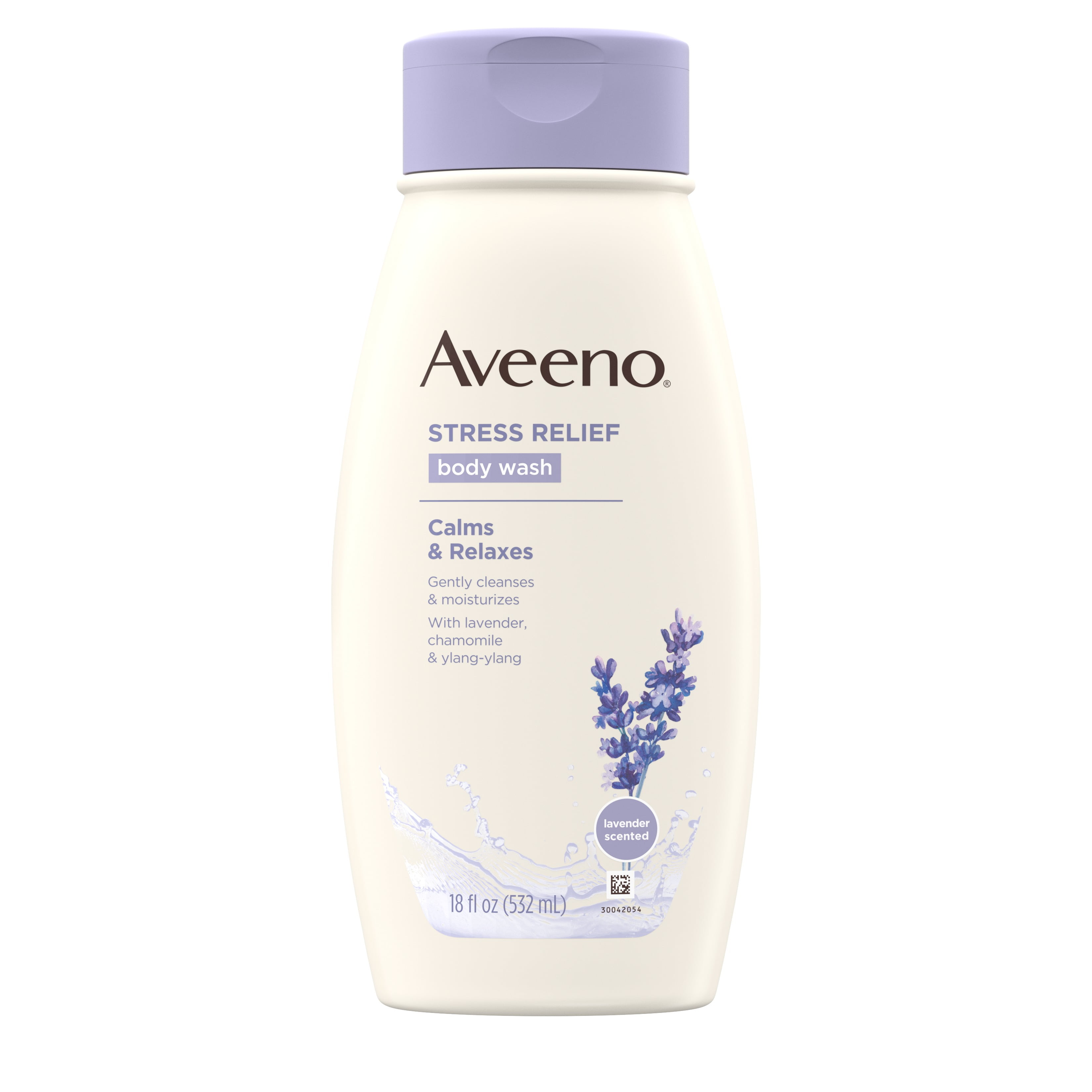 Aveeno Stress Relief Body Wash with Lavender & Chamomile, 18 fl. Oz 2