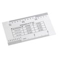 thumbnail image 4 of String Action Ruler, Stainless Steel Guitar Gauge Tool, Easy To Carry Sturdy And Durable Anti-Rust For Bass Guitar, 4 of 8