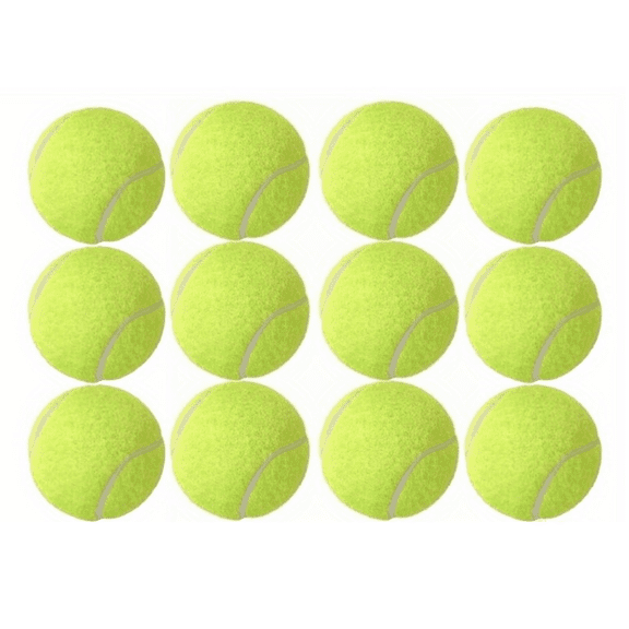 Dog Tennis Balls 12 Pack,2 Inch Interactive Pet Balls for Small Medium Dogs,Training and Outdoor Play, Compatible with Automatic Ball Launcher