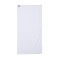 thumbnail image 2 of Q-Tees - Velour Beach Towel - Color - White - Size - One Size, 2 of 2