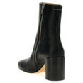 thumbnail image 3 of Mm6 By Maison Margiela Stitch-Out Leather Ankle Boots Black (Women's), 3 of 4