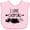 AD-Pink, variant on Inktastic I Love Camping- Tent and Trees Boys or Girls Baby Bib