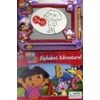 Pre-Owned Dora Alphabet Adventure Storybook & Magnetic Drawing Kit(Nickelodeon Learning) (Board book) 2764302940