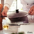 thumbnail image 4 of Cuisinel Pot and Pan Lid Tempered Glass Replacement Cover for Frying Pan Cast Iron 12”, 4 of 8