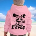 thumbnail image 4 of Tween Girl'S Hoodie Long Sleeve Soft Sweatshirt Graphic Hoody Kids Cute Pullovers Top Girls Clothes Pink Size 11-12T, 4 of 6