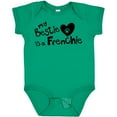 thumbnail image 3 of Inktastic Bestie Frenchie Boys or Girls Baby Bodysuit, 3 of 5
