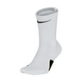 thumbnail image 2 of Nike Men's Elite Basketball Crew Socks, White and Black, 2 of 4