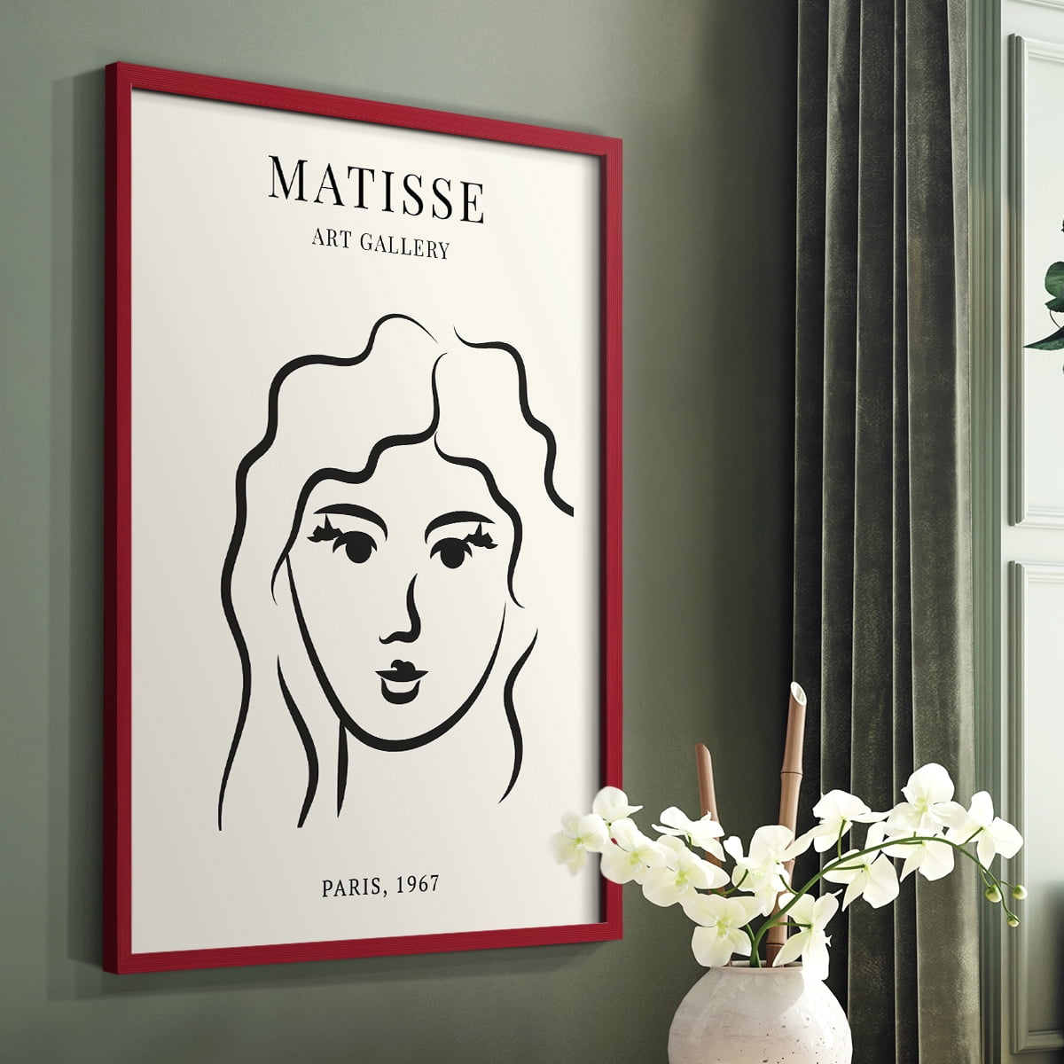 Matisse LXX Framed Print - Solid Wood
